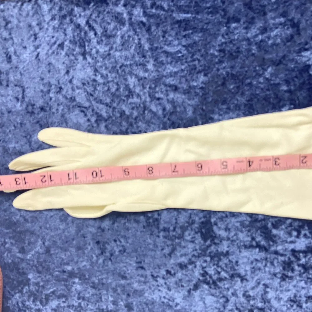 Vintage White Gloves West Germany 100% nylon